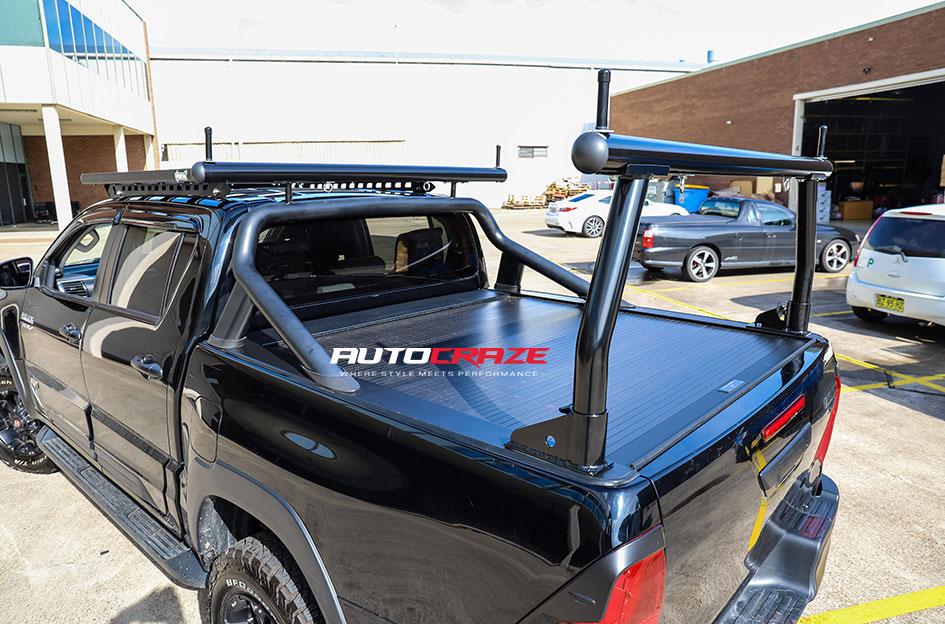 TOYOTA HILUX N80 4WD MORAX FLAT BLACK